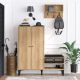 HANAH HOME Cipelarnik Jess, svetlobraon - 393MRD1212
