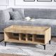 HANAH HOME Klub sto Luke, svetlobraon - 393MRD1215