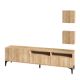 HANAH HOME TV komoda Lupin, svetlobraon - 393MRD1216