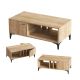 HANAH HOME Klub sto Rigo, svetlobraon - 393MRD1220