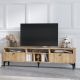 HANAH HOME TV komoda Robb, svetlobraon - 393MRD1221