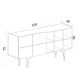 HANAH HOME Komoda Sirius, braon - 393MRD1229