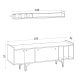 HANAH HOME TV komoda Rigel, bela - 393MRD1241