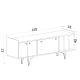 HANAH HOME TV komoda Antares, svetlobraon - 393MRD1242