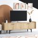 HANAH HOME TV komoda Chow, svetlobraon - 393MRD1247