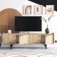 HANAH HOME TV komoda Chow, svetlobraon - 393MRD1247