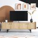HANAH HOME TV komoda Chow, svetlobraon - 393MRD1247