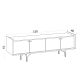 HANAH HOME TV komoda Chow, svetlobraon - 393MRD1247