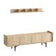 HANAH HOME TV komoda Cursa, svetlobraon - 393MRD1248