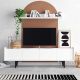 HANAH HOME TV komoda Kastra, bela - 393MRD1249