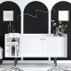 HANAH HOME Komoda Magnetor, bela - 393MRD1258