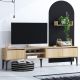 HANAH HOME TV komoda Titan, svetlobraon - 393MRD1259