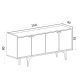 HANAH HOME Komoda Eris, bela - 393MRD1260