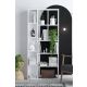 HANAH HOME Polica za knjige Uranus, bela - 393MRD1264
