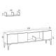 HANAH HOME TV komoda Vesta, svetlobraon - 393MRD1266