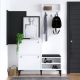 HANAH HOME Cipelarnik Fredy, bela - 393MRD1277