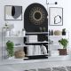 HANAH HOME Polica za knjige Lungo, bela - 393MRD1281