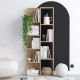 HANAH HOME Polica za knjige Lily, krem - 393MRD1289