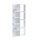 HANAH HOME Polica za knjige Viva, bela - 393MRD1290