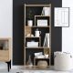 HANAH HOME Polica za knjige Megg, svetlobraon - 393MRD1293