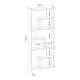 HANAH HOME Polica za knjige Megg, svetlobraon - 393MRD1293
