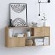 HANAH HOME Komoda Flora, svetlobraon - 393MRD1317