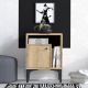 HANAH HOME Noćni ormarić Nuno, bež - 393MRD1415
