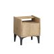 HANAH HOME Noćni ormarić Zeze, krem - 393MRD1417