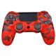 GEMBIRD JPD-Wireless-Thrillershock PC/PS4 CAMO RED Bezicni gamepad sa dvostrukom vibracijom - 39665
