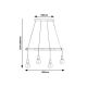 Rabalux Visilica Pablo E27 4x MAX 40W mat crno (3980) - 3980-1