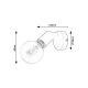 Rabalux Spot rasveta Lamar E27 1x MAX 40W mat crno (3986) - 3986