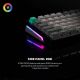 Tastatura Mehanicka Gaming Fantech MK913 RGB Atom PRO83 Wireless Mercury (blue switch) - 214344