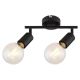 Rabalux Spot rasveta Lamar E27 2x MAX 40W mat crno (3987) - 3987