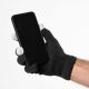 Rukavice za touch screen RY M (22cm) crno bele - 224524