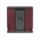 MARELI Kamin na pelet AURORA SLIM 10 air (10kW) bordo - EP3020612