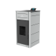 MARELI Kamin na pelet UNO 18 (2kW + 16kW) siva - EP3012030