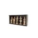 ROD - poklon set pet skulptura u boji srebra - ROD000303
