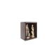 ROD - poklon set dve skulpture u boji srebra - ROD000301