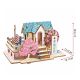 3d eko drvena puzzle - PROLEĆNA VILA - 100-1-1-1