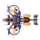 3d drvena slagalica - Gunship letilica - 31