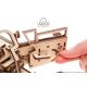 3D drvena eko mehanička puzzle - KABRIOLET SNOVA - 176-1