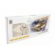 3D drvena eko mehanička puzzle - KABRIOLET SNOVA - 176-1