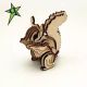 3d drvena puzzle - VEVERICA - 109-1-1-1-1-1