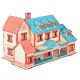 3d drvena eko puzzle - NARAT VILA - 87-1-1-1