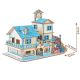 3d eko drvena puzzle - ŠARMANTNA VILA - 86-1