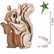 3d drvena puzzle - VEVERICA - 109-1-1-1-1-1
