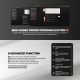 FANTECH Gejmerska mehanicka tastatura MK922 Atom HE68 Pro Retro magnetic emerald switch Wireless - EP2870941