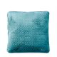 DEKOR DOM Dekorativna jastučnica VELLUTO ULTRASONIC 45x45 - Petrol - EP2880024