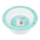 CANPOL BABIES MELAMIN CINIJA SA PRIJANJAJUCIM DNOM 4/519 -  (270ml) EXOTIC ANIMALS TURQUOISE - EP2739355