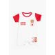 CRVENA ZVEZDA Romper Lav, bela/crvena - EP3093245